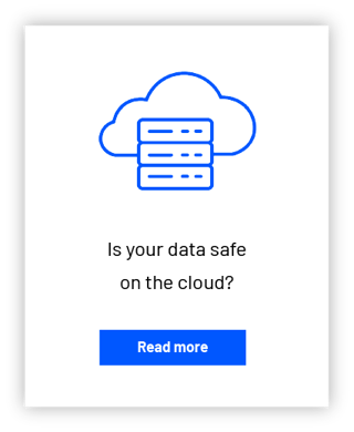 Is your data safe on the cloud?