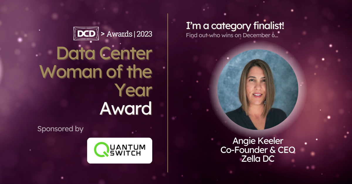 DCD Data Center Woman of the Year Award - Angie Keeler