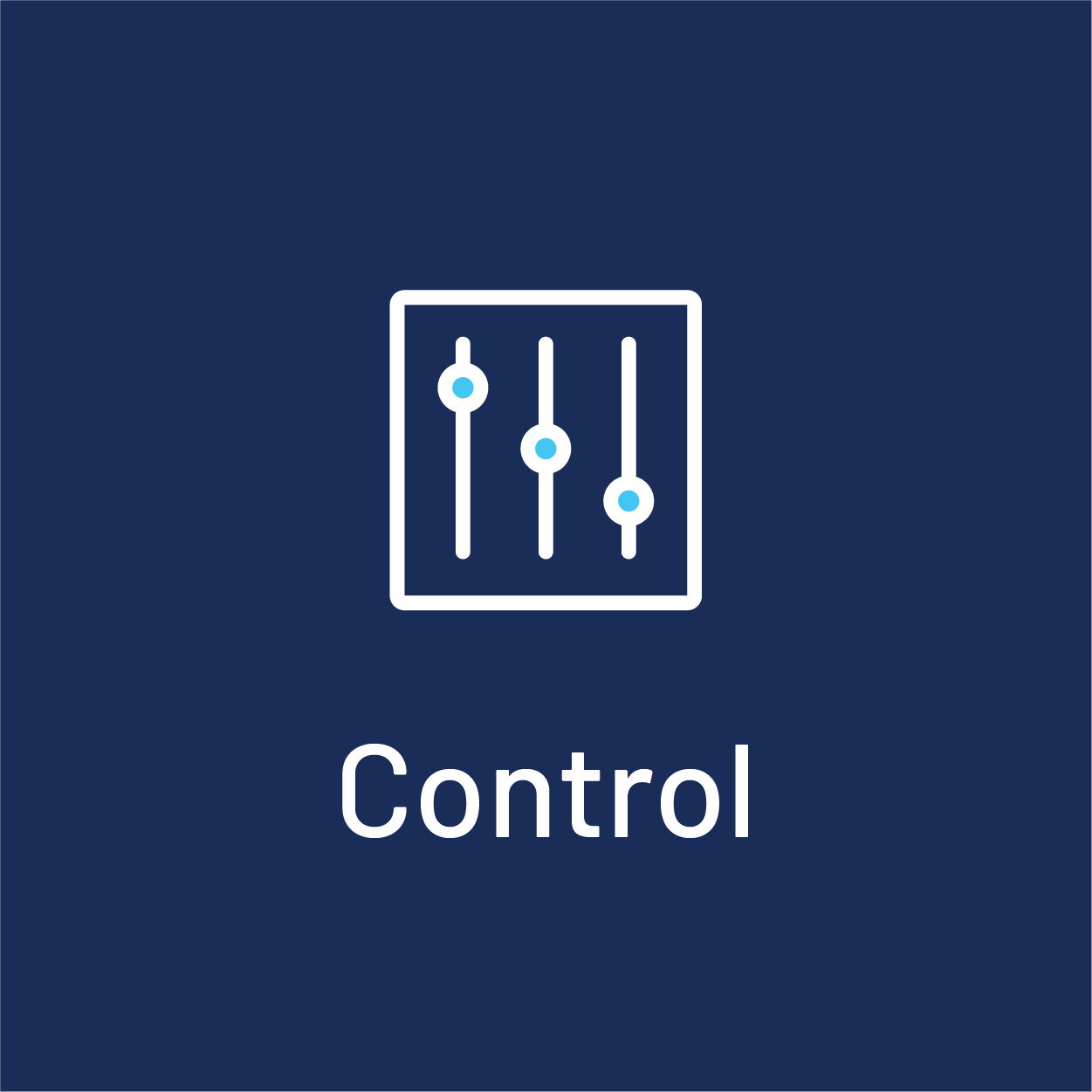 Zella Sense Demo Buttons_Sense Button - Control dark