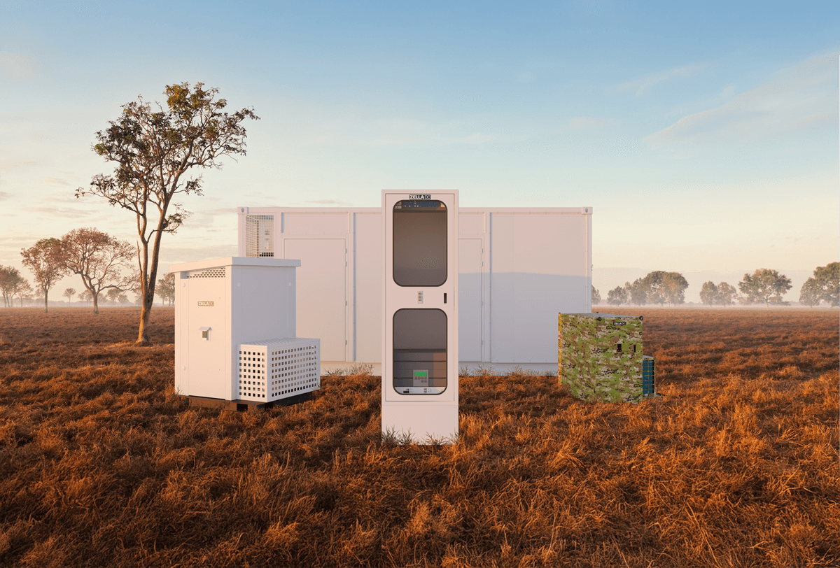 Zella DC range of indoor and outdoor micro data centres and containerised data centres.