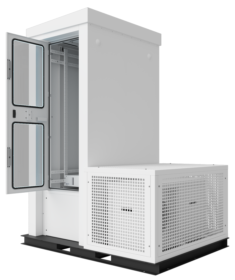Zella Outback open showing internal rack